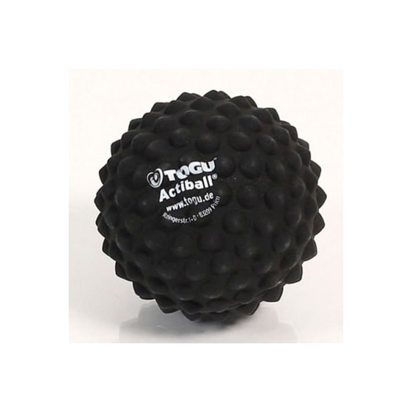 Fabrication Enterprises TOGU Actiball Massage Ball, 3.5" Diameter, Black 30-4510 - main